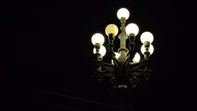 Photo: Streetlight in Riga